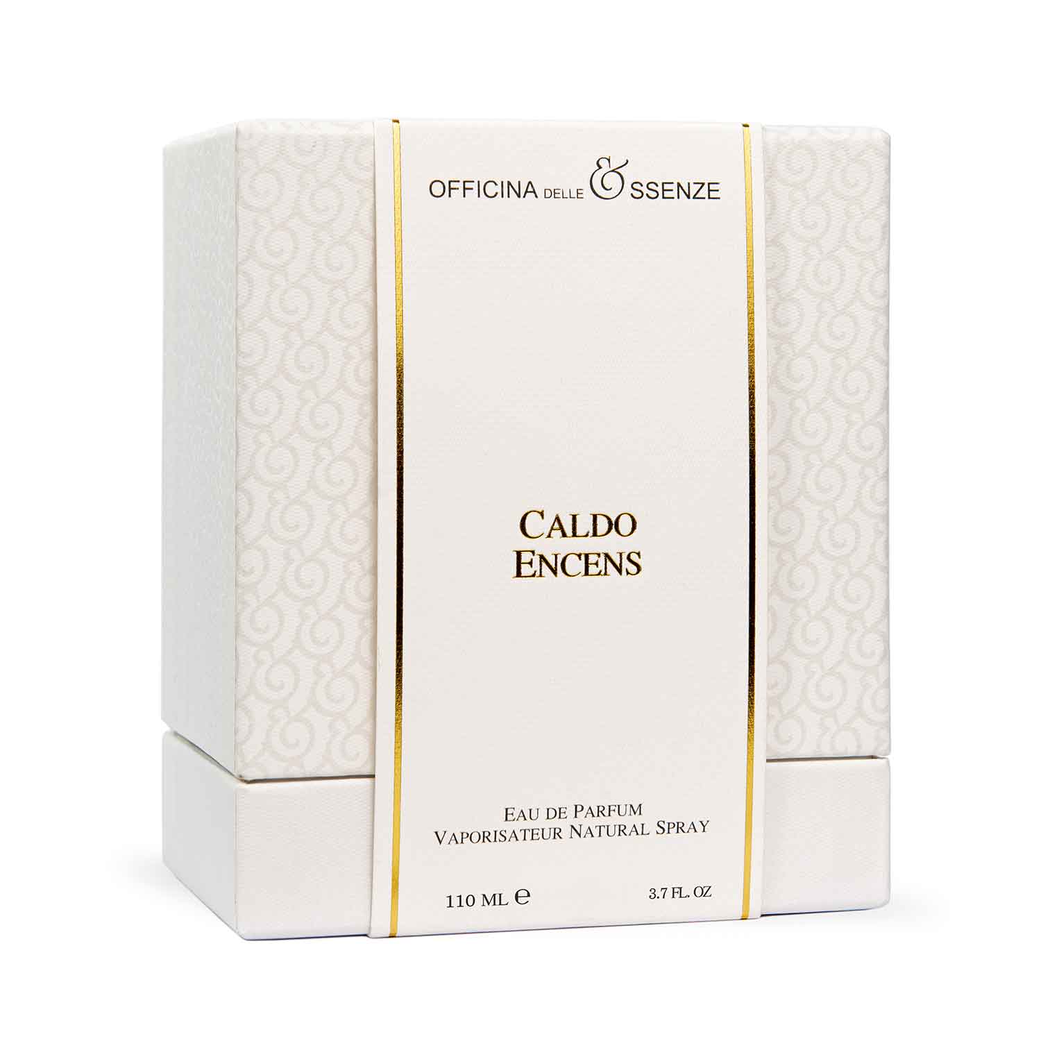 Scatola del profumo Caldo Encens di Officina delle Essenze Scatola del profumo Caldo Encens di Officina delle Essenze