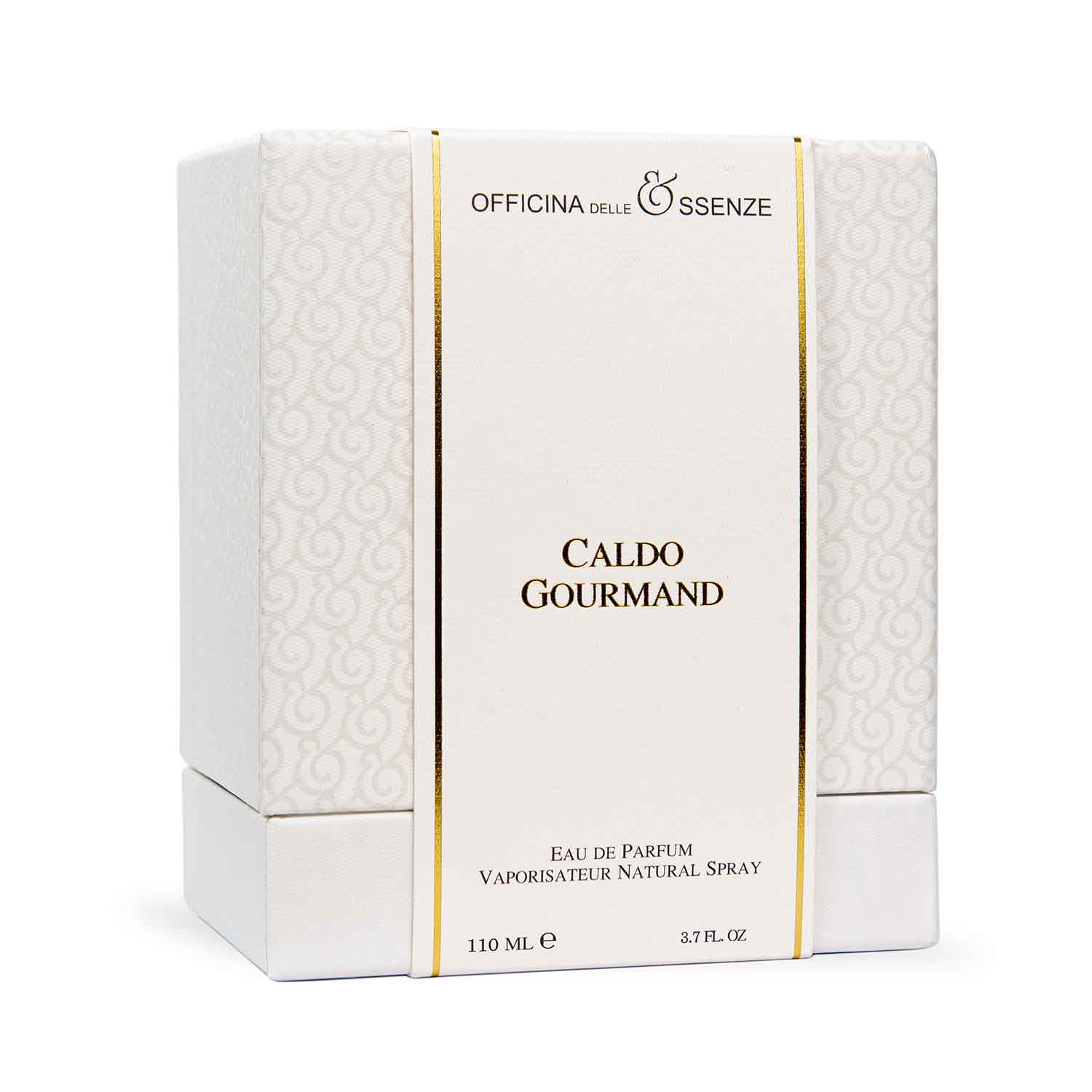 Scatola del profumo Caldo Gourmand di Officina delle Essenze Scatola del profumo Caldo Gourmand di Officina delle Essenze