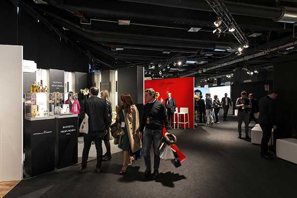 Panoramica dello stand a Esxence 2018: The Years of Exellence Panoramica dello stand a Esxence 2018: The Years of Exellence