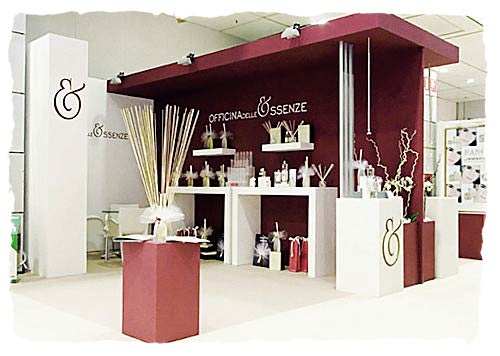 stand-fiera-ode Officina delle Essenze in fiera
