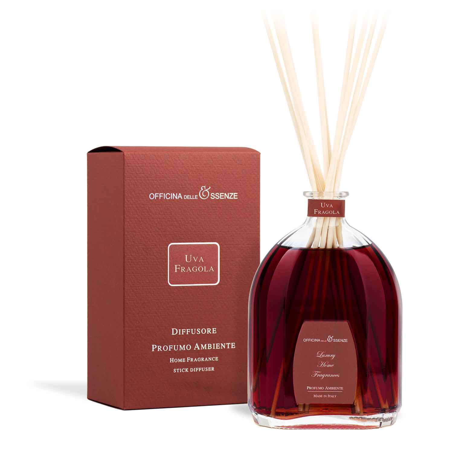 Uva Fragola - Diffusore di essenze per la casa da 500 ml Uva Fragola - Diffusore di essenze per la casa da 500 ml