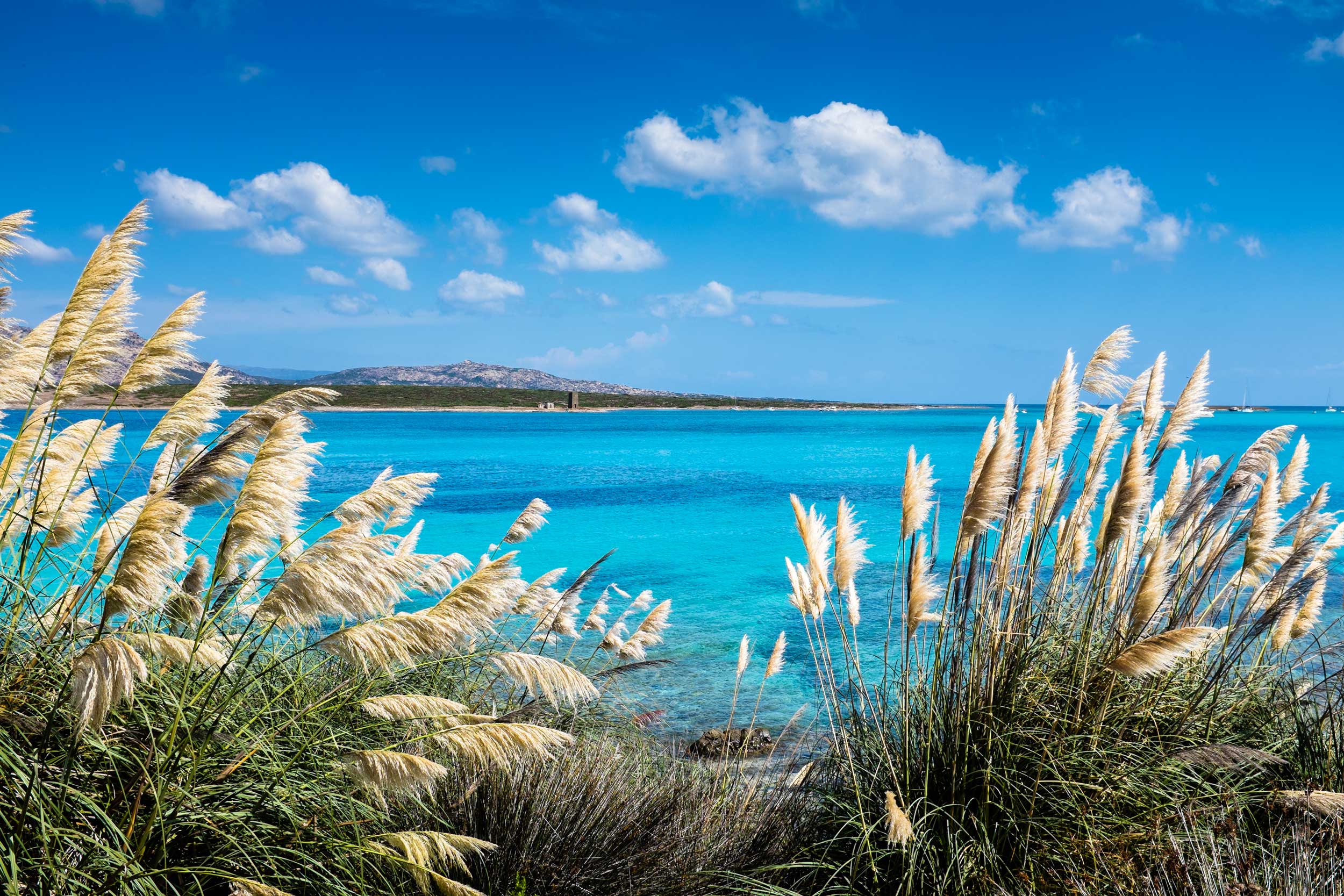 Vista sul mare in Sardegna